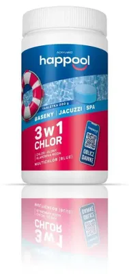 Produktbild von Acrylmed 1kg Multichlor 200g BLUE do długotrwałej dezynfekcji wody w basenie - tabletki (5905857040979)