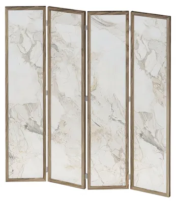 Produktbild von Eleganter beige Raumteiler aus MDF für Wohnzimmer und Büro