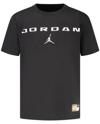 Zdjęcie produktu dla Koszulka Jordan Z Krótkim Rękawem Dla Dzieci, Czarna