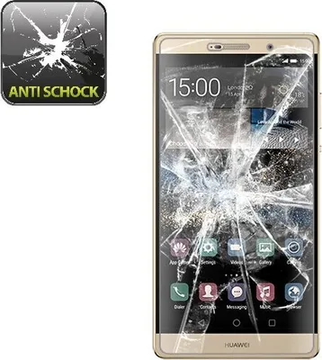Produktbild von 4x Panzerfolie für Huawei P8 Max ANTI-SCHOCK Displayschutzfolie Displayfolie KLAR