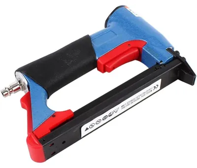 Produktbild von Druckluftnagler - 8016 Finish-Nagler - Magazin für 125 Nägel - Arbeitsdruck 4–8 bar - Hinterer Luftauslass - Blau