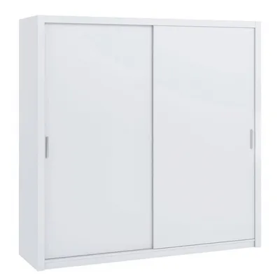 Obrázok produktu pre Šatníková skriňa 220 cm CORTLAND 5 - biela