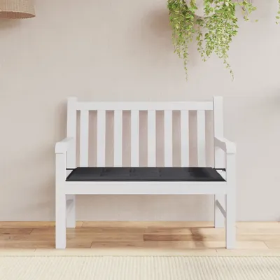 Obrázek produktu pro The Living Store Polštář na zahradní lavici Black 100x50x3 cm Oxford fabric