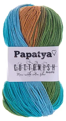 100g Strickgarn Papatya Cottonish 13