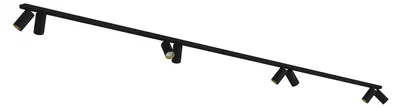 Produktbild von Spot Metall GU10 verstellbar in Schwarz Gold länglich Modern Lampe