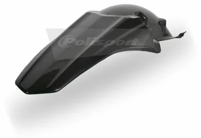 Imagen del producto de POLISPORT: Guardabarros trasero negro para HONDA CRF 250/450 R