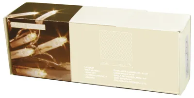 Produktbild von Best Season Lichternetz Serie MICRO, 192tlg, ca. 3 x 3 m, Birnchen klar, Kabel transparent, outdoor, 592-50