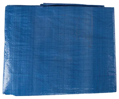 Produktbild von Silverline Plane - blau - wasserdicht - 65 g/m2 - 610 x 900 cm