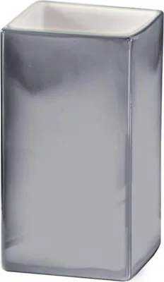 Produktbild von Kleine Wolke Zahnputzbecher GLAMOUR Silberfarben