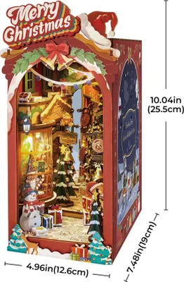 Produktbild von 3D-Puzzle, Buchrücken „Christmas Street“, RoLife, 289 Teile