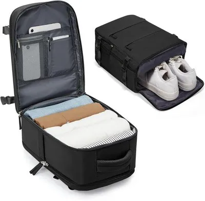 Productafbeelding van Reisrugzak 40x30x20 - Waterdicht - Handbagage voor Ryanair en Wizzair - Ideaal voor 16 inch laptop