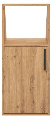 Produktbild von Schrank unter Dachschräge mit 1 Tür und 1 Ablage - Natur ADEZIO