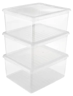 Produktbild von keeeper Aufbewahrungsboxen-Set "bea" 3x 18 Liter PP