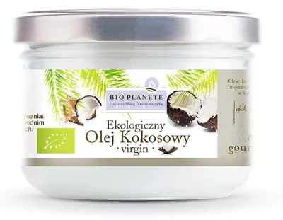 OLEJ KOKOSOWY VIRGIN BIO 200 ml - BIO PLANETE
