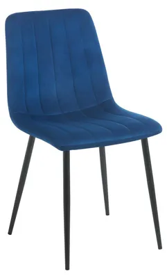 Produktbild von TABRIA Polsterstuhl für Esszimmer - blau/schwarz