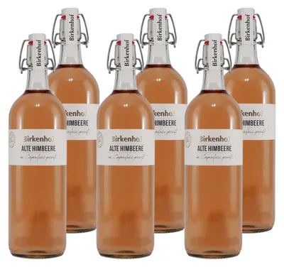 Produktbild von Birkenhof Alte Himbeere Beerenbrand (6 x 1,0L)