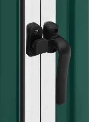 Image de vidaXL Abri de jardin vert 195x198x159 cm Acier galvanisé