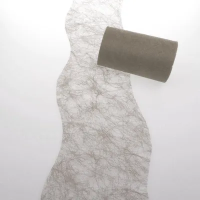 Tafelband, gewellt, Schokolade, 12,5 cm x 25 m, 60 W