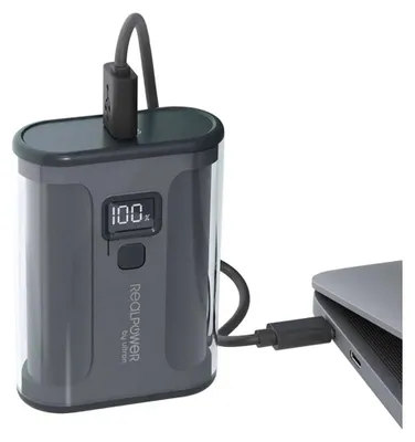 Image de RealPower Powerbank PB-10000 35W,10000mAh,35 Watt PD