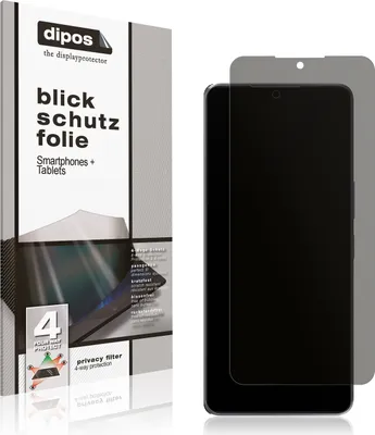 Produktbild von Blickschutzfolie für Cubot Max 5 matt Schutzfolie Folie Display Schutz dipos