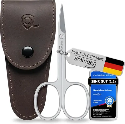 Produktbild von marQus Nagelschere Edelstahl – handgeschliffen – Nagelschere