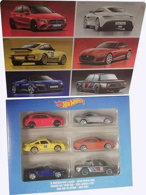 Obrázek produktu pro Hot Wheels 6ks Tematický angličák-Evropští závoďáci HLK51