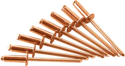 Produktbild von Blindniet Nietschaft d x l 4 x 6 mm Kupfer / Bronze 50 Stück