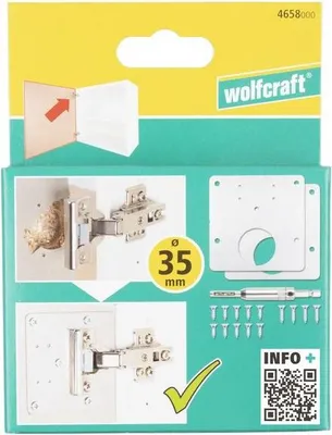 Produktbild von Reparaturset für Einbau-Scharniere, auf der Türseite – L/WF4658000