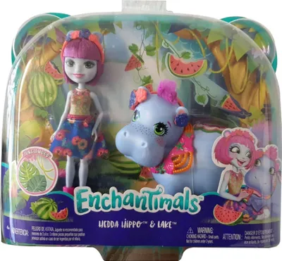 Zdjęcie produktu dla Enchantimals Themenpack Hedda Hippo & Lake Puppe