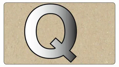 Obrázek produktu pro Spiegelornamente Grobuchstabe Q