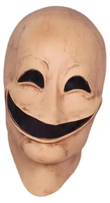 Immagine prodotto di Maschere di Halloween - Maschera divertente per costumi - ideale per il Carnevale, Halloween, cosplay, festival e giochi di ruolo - design sorridente