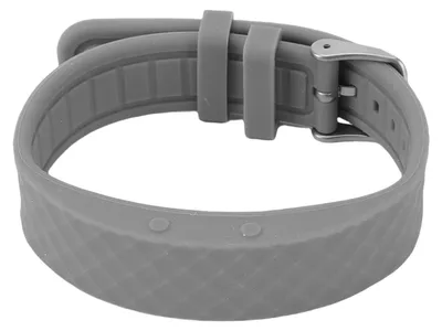 Obrázek produktu pro Náramek Health Smart – silikonový vibrační alarm, USB dobíjecí, přenosný fitness tracker, krokoměr pro sledování spánku a sportovních aktivit, šedý