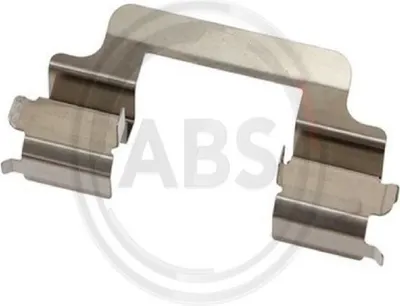 Produktbild von A.B.S. 1727Q Zubehörsatz Scheibenbremsbelag Vorne für LAND ROVER Range Rover Sport (L320) Discovery IV (L319) Discovery III (L319)