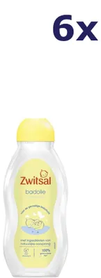 Produktbild von 6x Zwitsal Rijke Badolie 200 ml