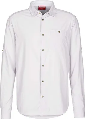 Image de Craghoppers NosiLife Nuoro LS Shirt II Chemise d'extérieur Homme, Taille:M, Couleur:Blanc