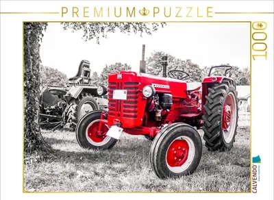 Produktbild von CALVENDO Puzzle Oldtimer Trecker MC Cormick | 1000 Teile Lege-Größe 64 × 48 cm Foto-Puzzle für glückliche Stunden
