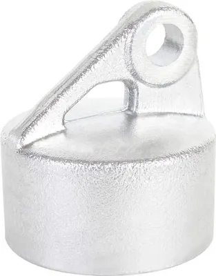 Produktbild von Alberts® Strebenkappe, Aluminium, für Pfosten ⌀48 mm 655020