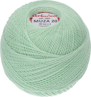Obrázok produktu pre Pletacia priadza Muza 20 100 g - 1663