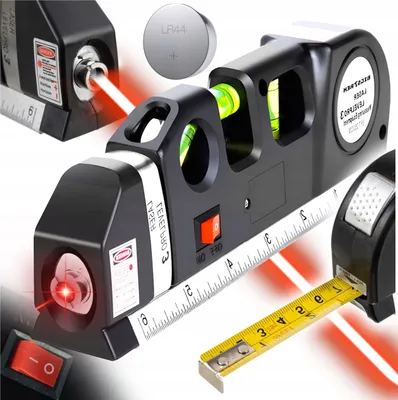 Obrázok produktu pre Laserová vodováha s meradlom 250 cm Bigstreen 21747