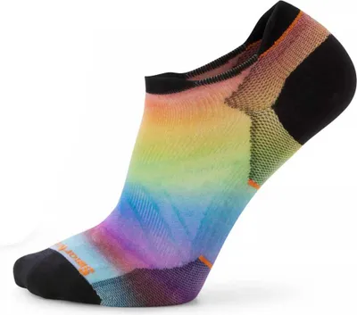 Produktbild von Smartwool Run Zero Cushion Pride Rainbow Print Kurze Socken Mehrfarbig EU 34-37 Mann Mehrfarbig EU 34-37