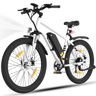 Produktbild von HITWAY E-Bike 27,5"*2.35 Fatreifen MTB, 36V 13 Ah, Shimano 7 Gänge，Kettenschaltung , Heckmotor 468 Wh, LCD Display , für Damen und Herren 170 - 190 cm