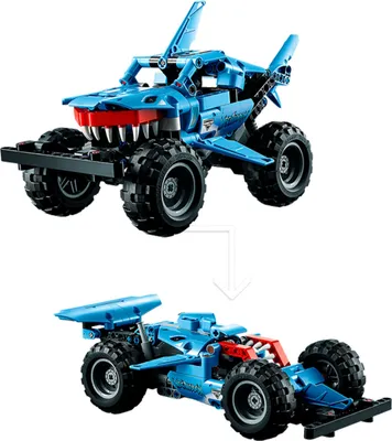 Immagine prodotto di LEGO 42134 Technic Monster Jam Megalodon, macchinina per bambini e bambine