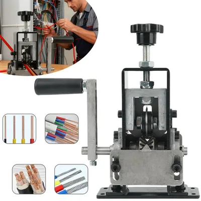 Produktbild von Kabelschälmaschine Elektrisch, Kabelabisoliermaschine, für 1-20 mm Kabel, für Schneiden von Abisolierschrott