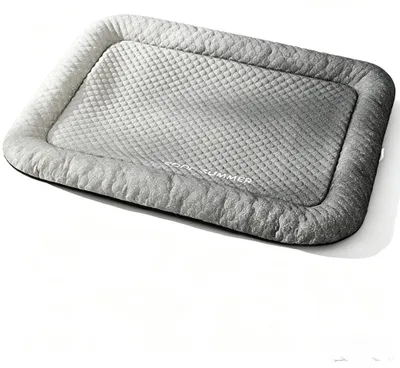 Zdjęcie produktu dla Letnie legowisko chłodzące dla psa i kota — Szary / Gray — XL (80×65 cm, do 13 kg)