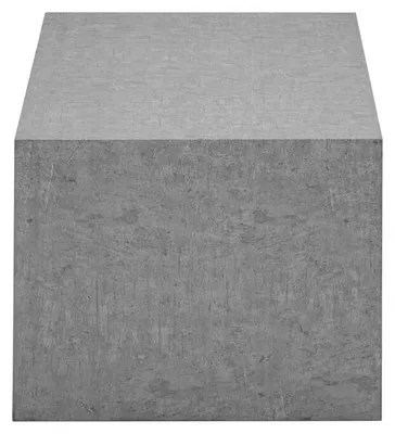 Produktbild von HOME DELUXE - Couchtisch Amiri L - Farbe: Grau, Größe: 95 x 50 cm, MDF Platte, bereits fertig montiert I Wohnzimmertisch Beistelltisch Sofatisch