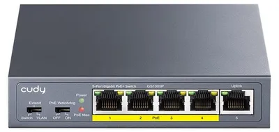 Productafbeelding van 5P Cudy GS1005P PoE+ (netwerkswitch)