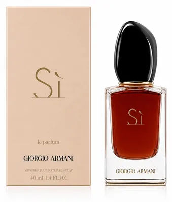 Produktbild von Giorgio Armani Sì, Frauen, 40 ml, Nicht nachfüllbare Flasche, Spray, 1 Stück(e), 74 mm