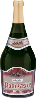 Produktbild von Podczaszy Trojniak Honig (Drittel) 0,75L | Met Honigwein Metwein Honigmet | 750 ml | 13% Alkohol | Apis | Geschenkidee | 18+