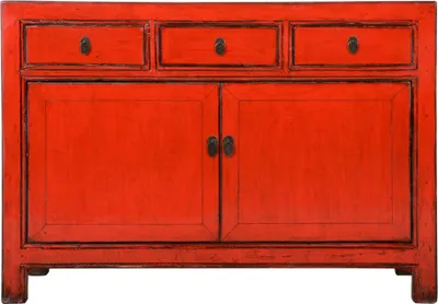 Produktbild von Fine Asianliving Chinesische Kommode chinesisches Sideboard chinesischer Schränke China Möbel Schrank Orientalischer Asiatischer 130x91x39