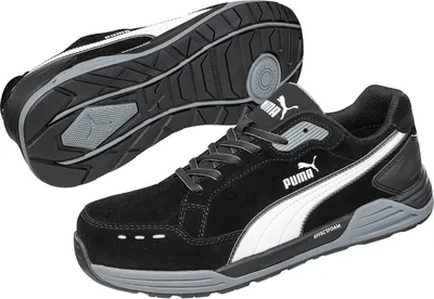 Obrázek produktu pro Bezpečnostní obuv Puma Airtwist Black Low podle normy EN ISO 20345:2011 S3 ESD HRO SRC černá  velikost 43